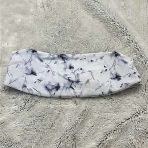 ⬜️ MARBLE SWIM SUIT TOP